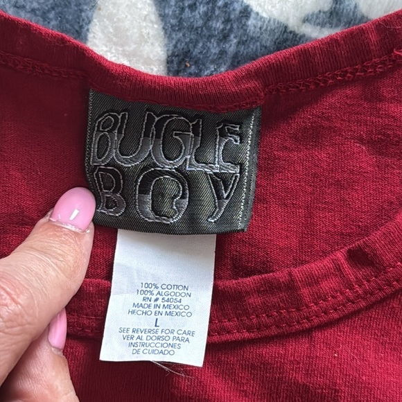 Vintage bugle Boy youth large alien tank top - Picture 7 of 7